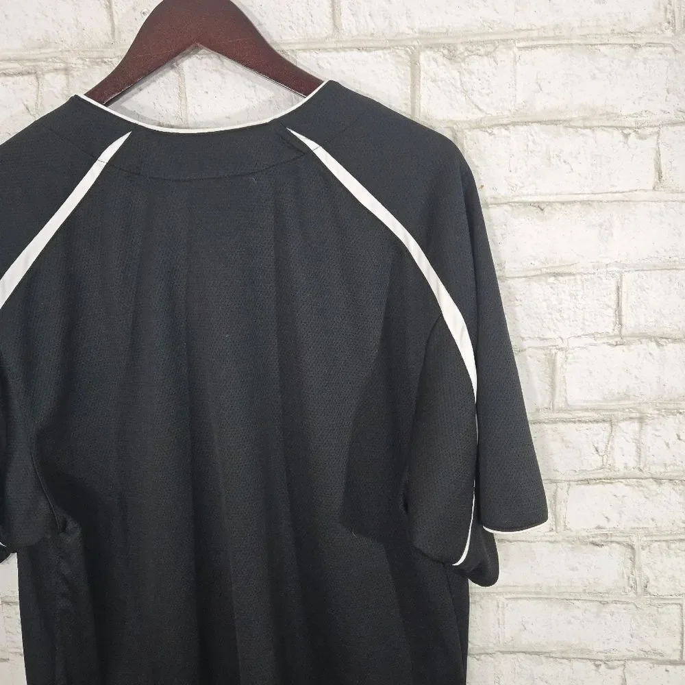 NIKE Team black short sleeve top